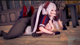 Anryms4c41 光炼欧根×胡德：舰娘双穴侍奉，高潮迭起淫乱盛宴